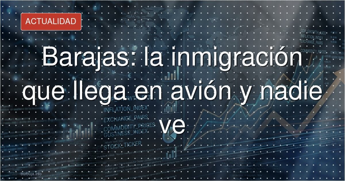 Miles al día por Barajas y nadie lo cuenta