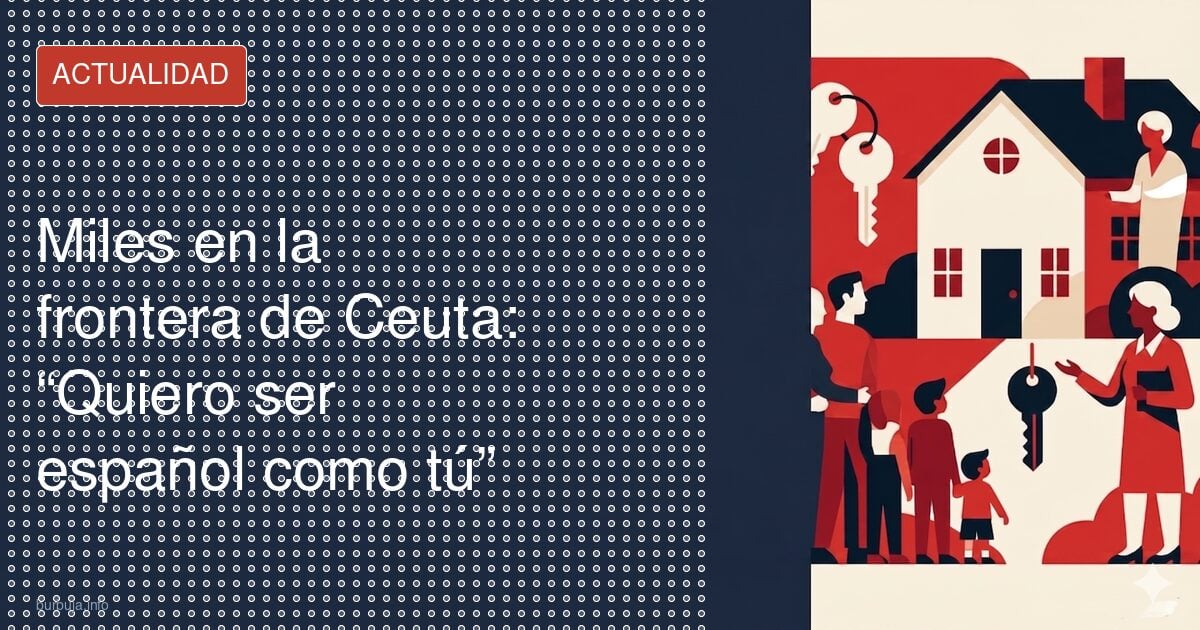 Miles quieren cruzar a Ceuta: ¿invasión o descontrol?