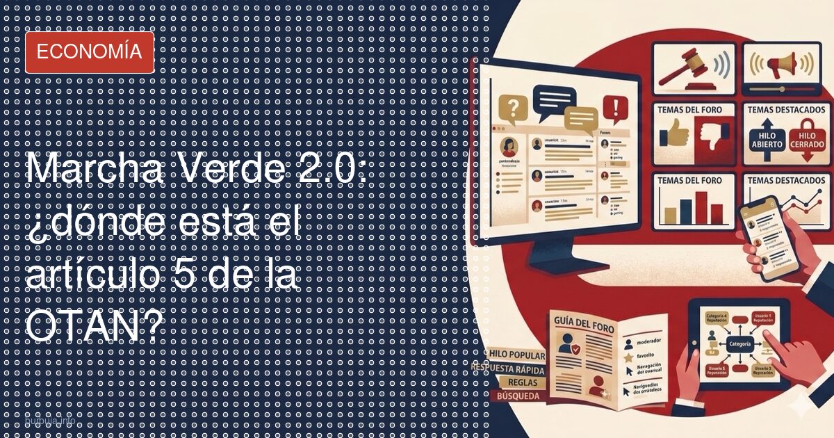 Marcha Verde 2.0: ¿dónde está el artículo 5 de la OTAN?