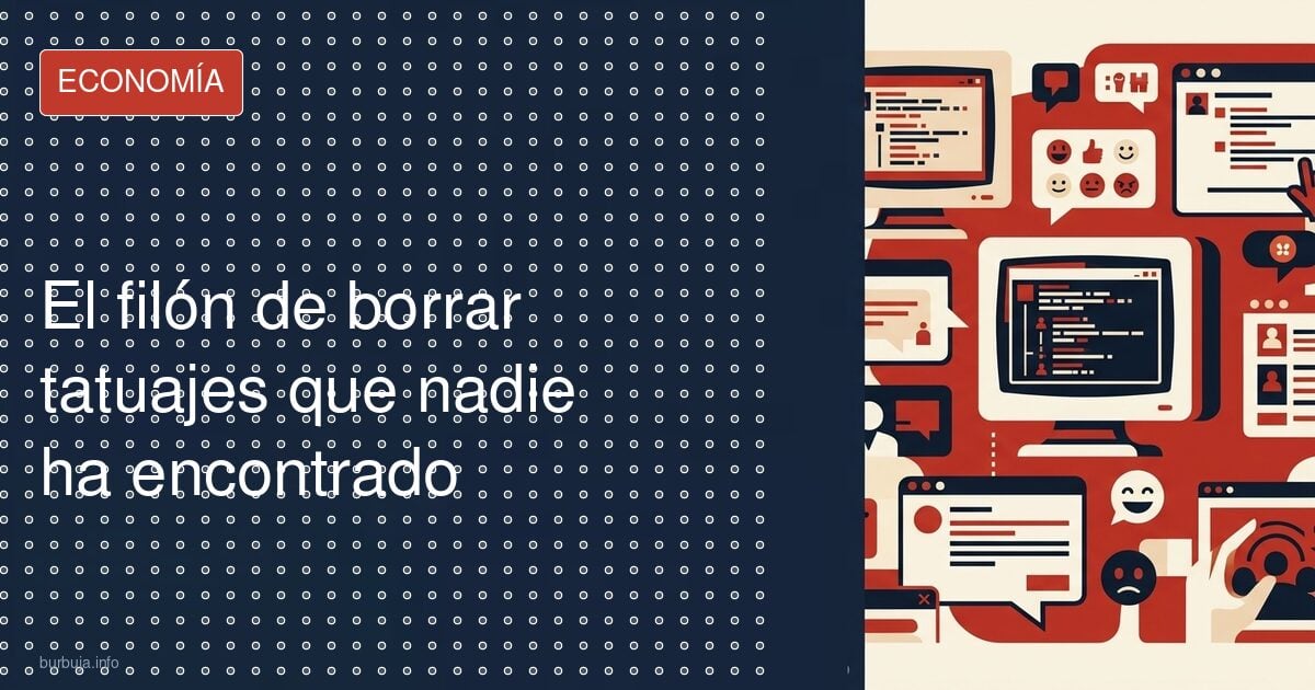 El filón de borrar tatuajes que nadie ha encontrado