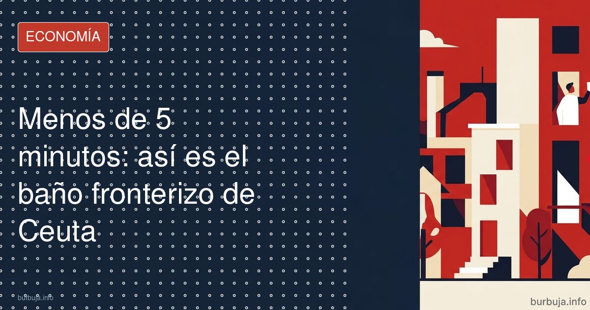 ¿6 horas a nado? La frontera real de Ceuta