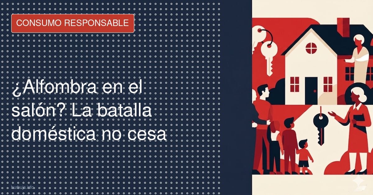 La alfombra de 28 años que acabó en la basura