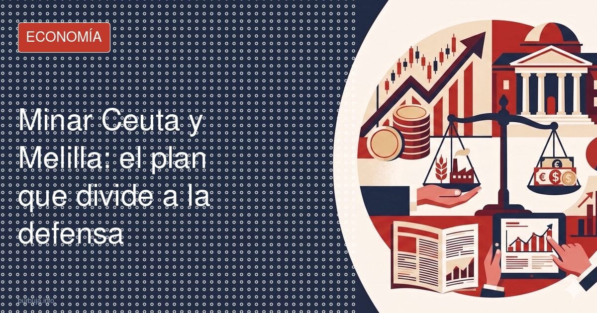 Minar Ceuta y Melilla: el plan que divide a la defensa