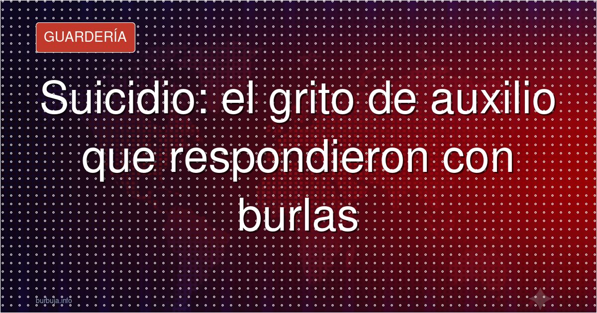Pide ayuda y le contestan con un chiste: la crueldad viral