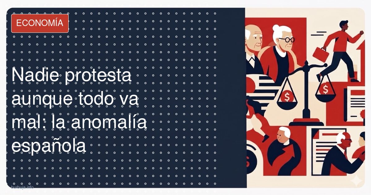 La paradoja España: salen al Mundial, no a protestar