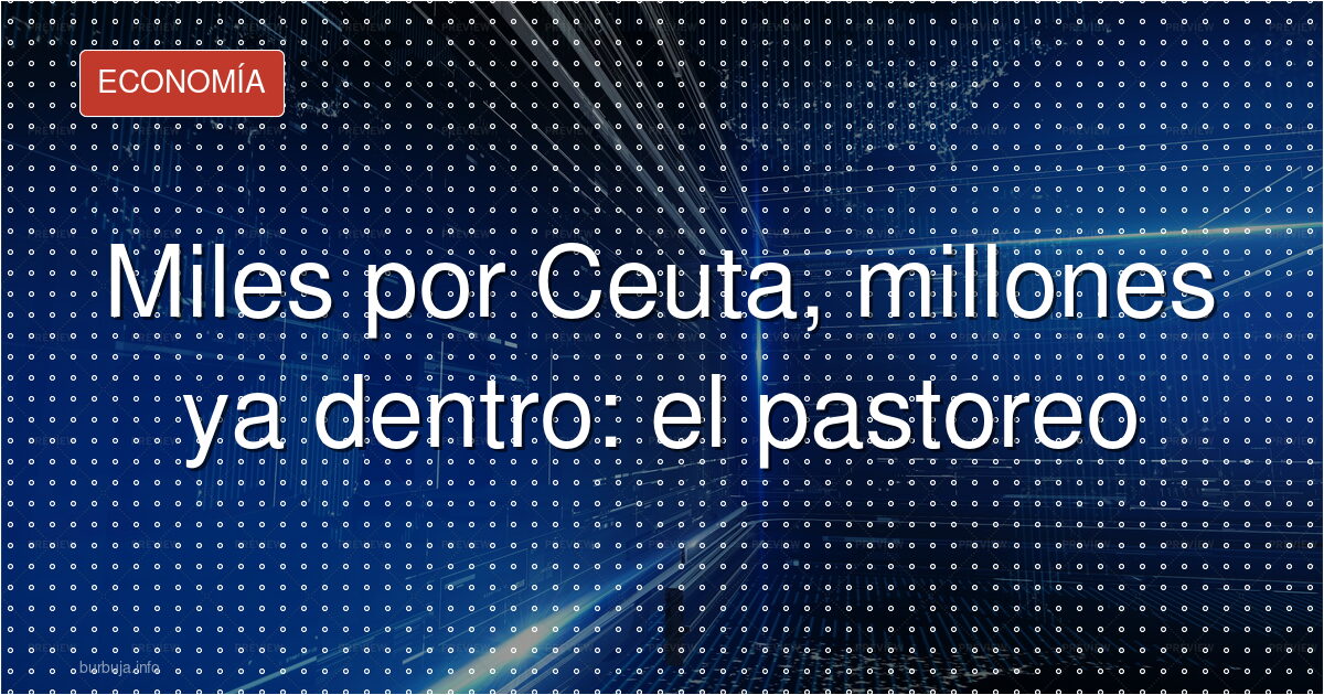 El pastoreo informativo de la inmigración en España