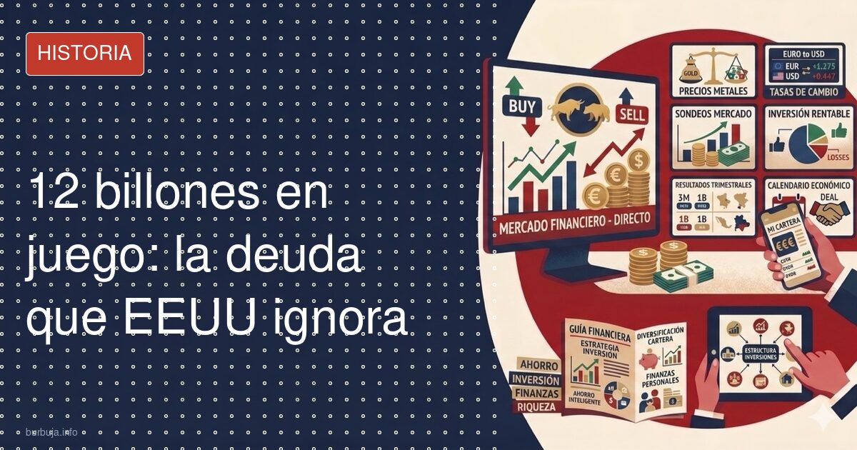 12 billones en juego: la deuda que EEUU ignora