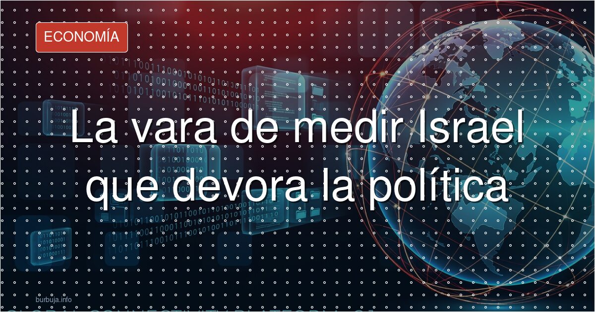 Israel como vara de medir que sustituye a la economía