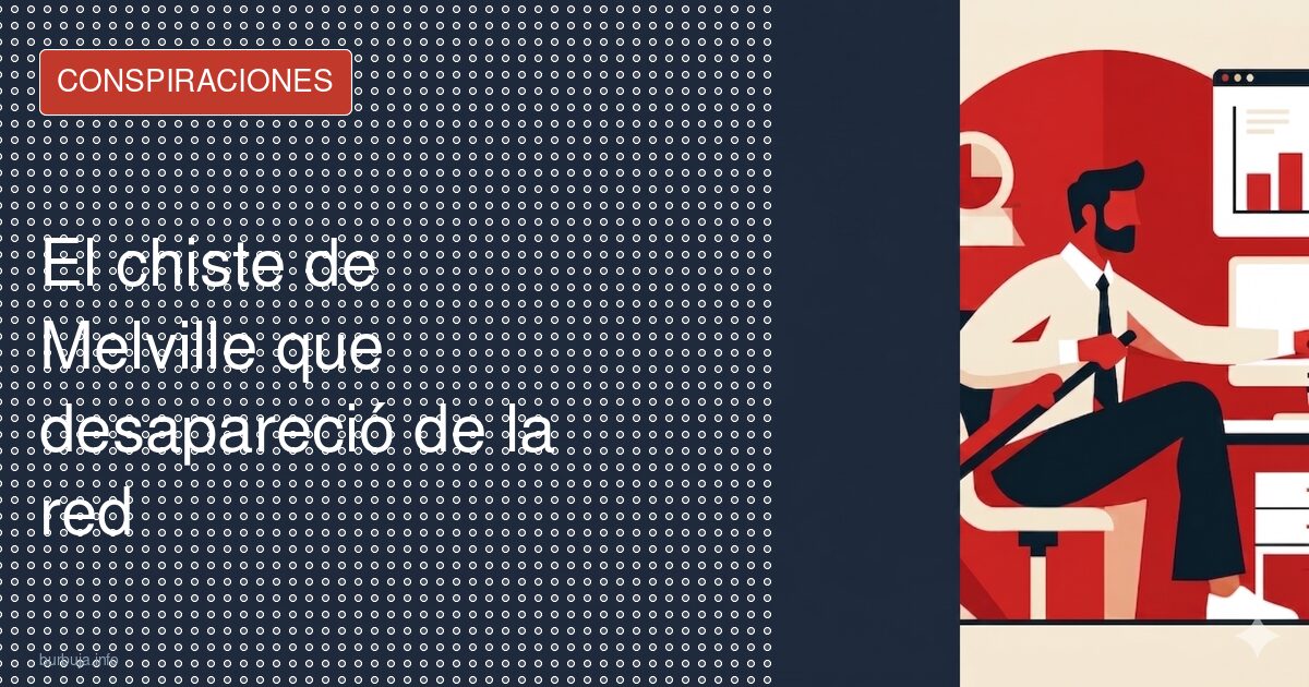 El chiste de Melville que desapareció de la red