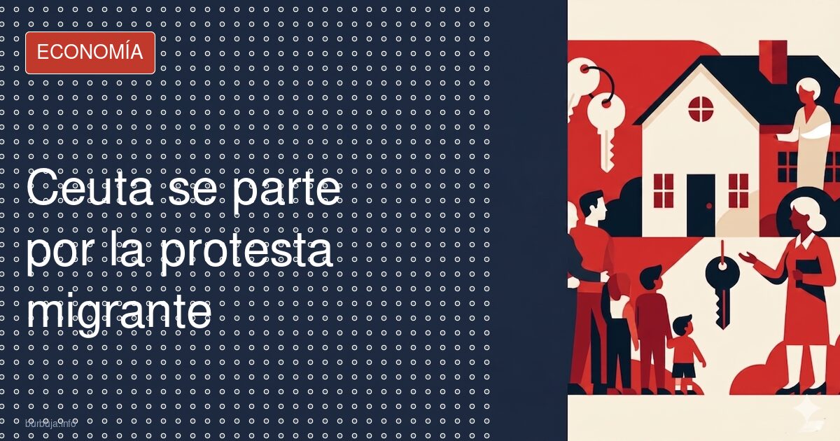 Ceuta se parte en dos por la migración