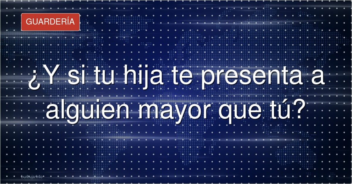 Padre conoce al novio mayor: las redes estallan