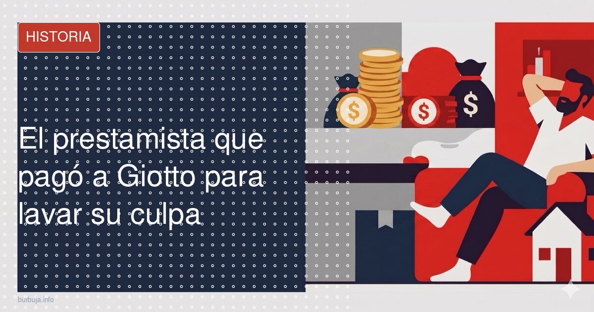 El prestamista que pagó a Giotto para lavar su culpa