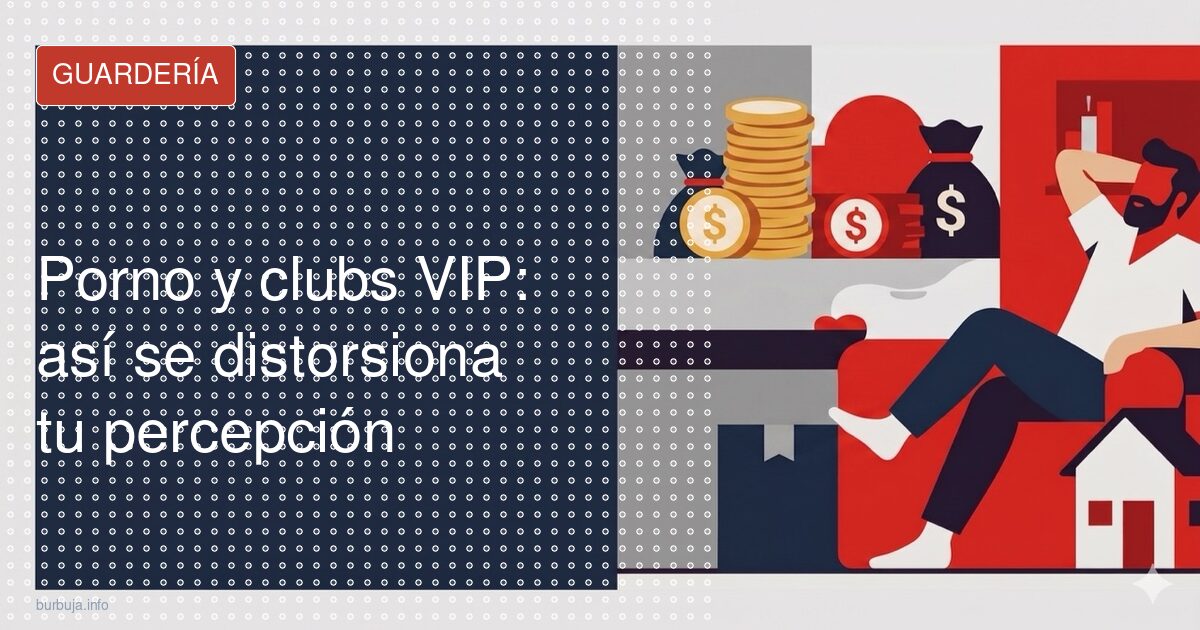 Porno y clubs VIP: así se distorsiona tu percepción