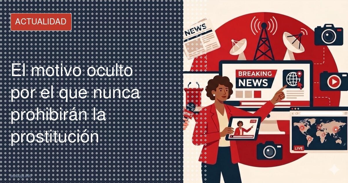 La prostitución no se prohíbe: el cálculo que nadie menciona
