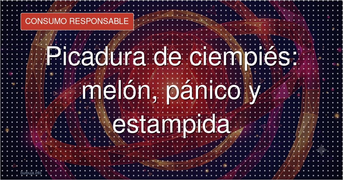 Qué hacer si un ciempiés arruina tu cita romántica