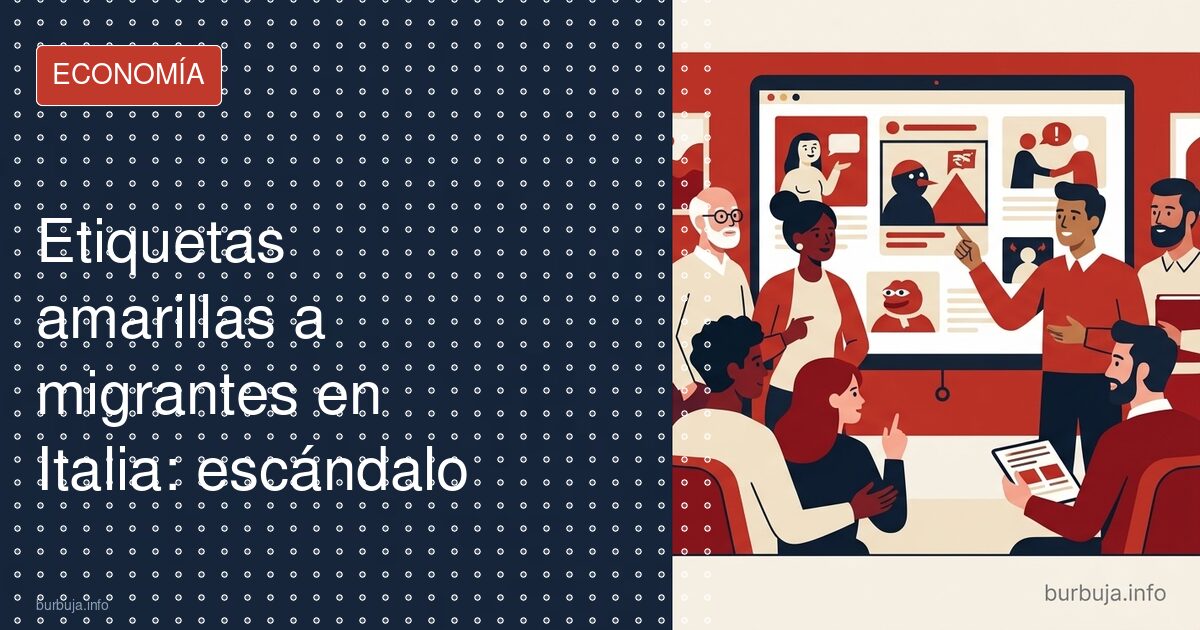 Migrantes marcados en Italia: el detalle que escandaliza
