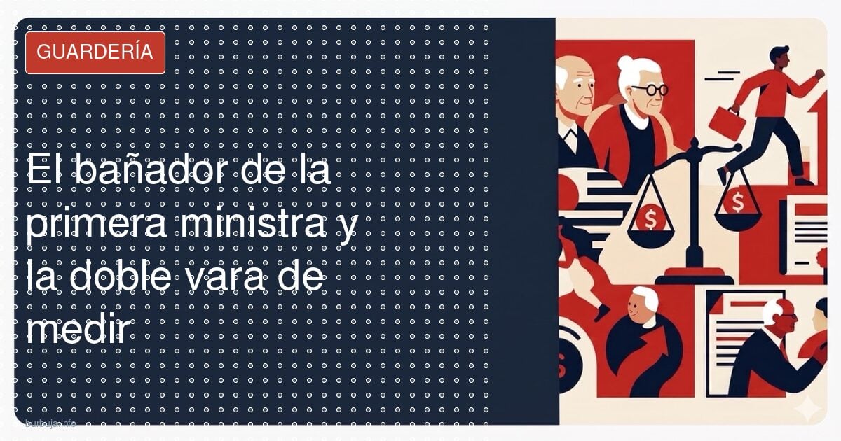Meloni en bañador: la polémica del cuerpo