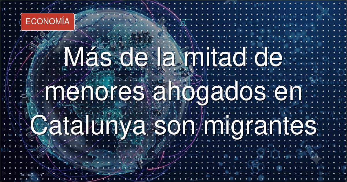 Casi 8 menores muertos al año en el agua