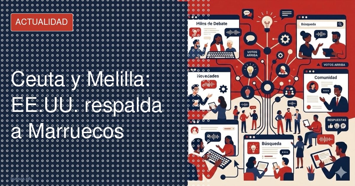Ceuta y Melilla: EE.UU. respalda a Marruecos