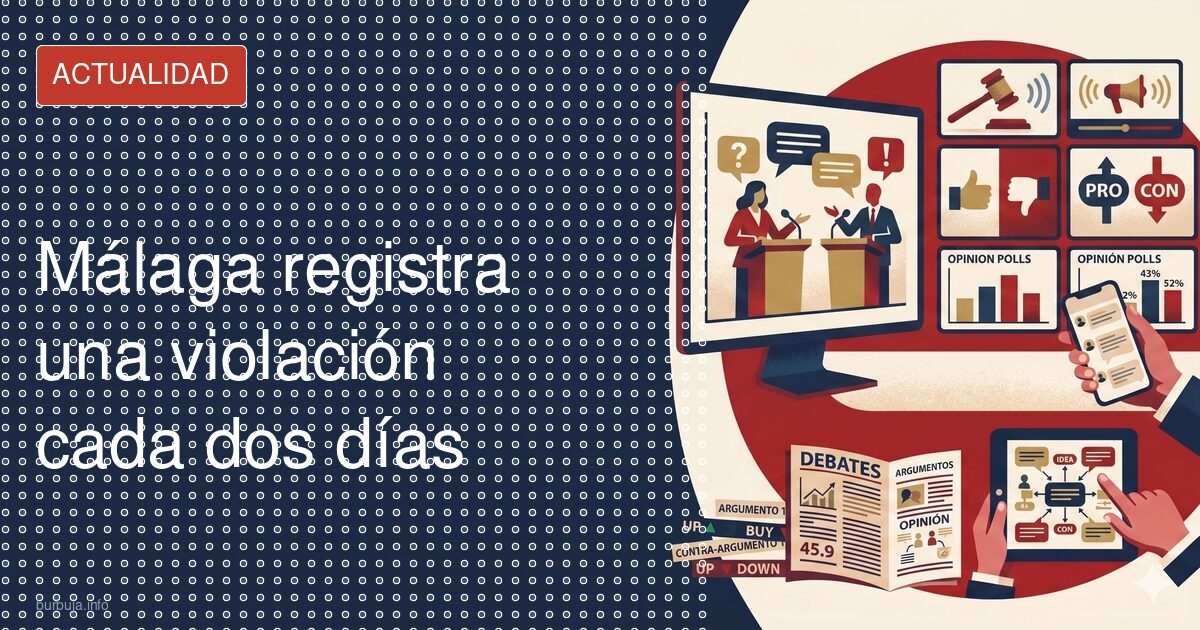 Málaga: 40 violaciones en un trimestre