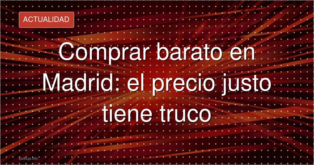 Pisos baratos en Madrid: ocupados, nuda propiedad y ruinas