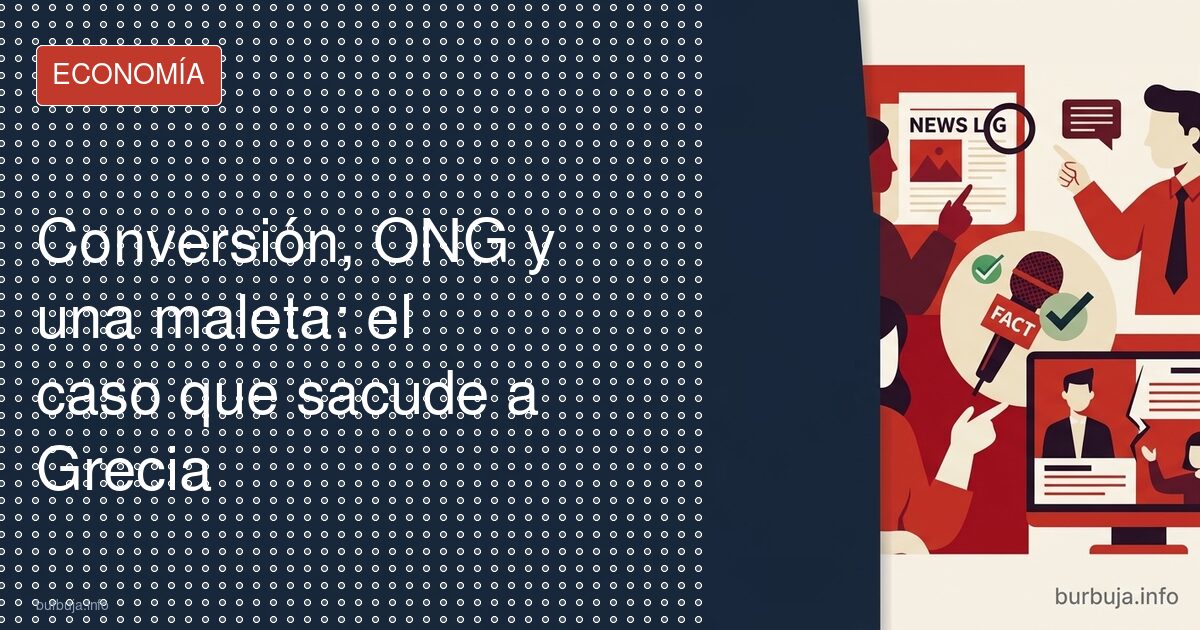 Conversión, ONG y una maleta: el caso que sacude a Grecia