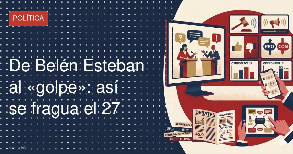 De Belén Esteban al «golpe»: así se fragua el 27