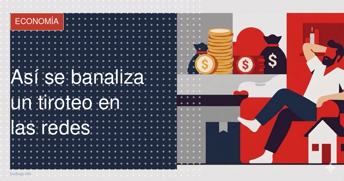Así se banaliza un tiroteo en las redes