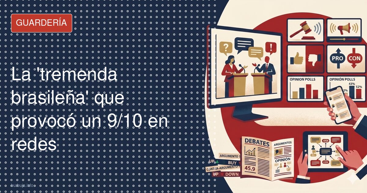 La 'tremenda brasileña' que provocó un 9/10 en redes