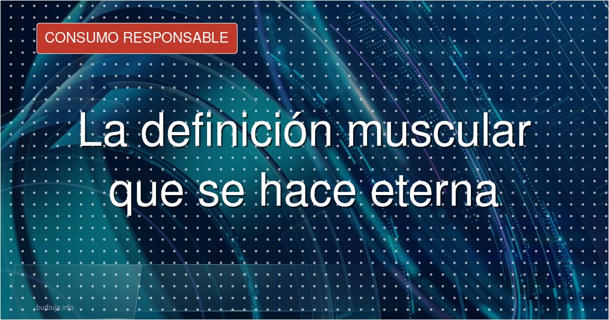Perder un kilo al mes: la definición que no termina