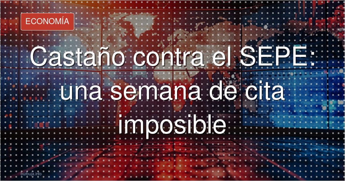 Cristina Castaño: una semana sin cita en el SEPE