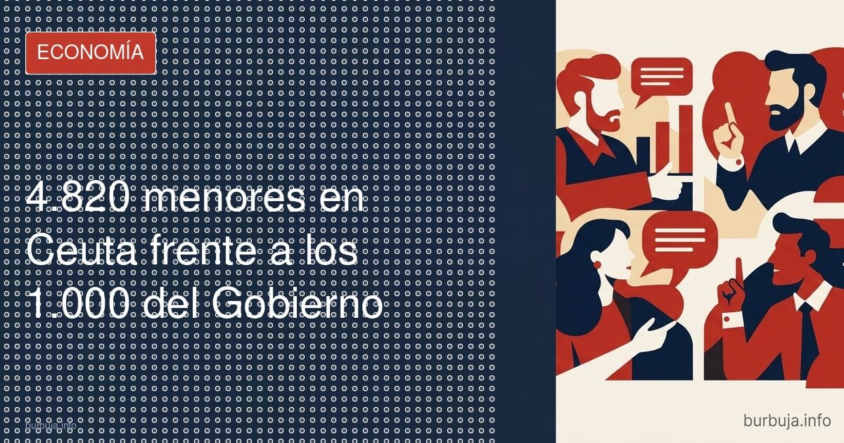 4.820 menores en Ceuta que el Gobierno no ve
