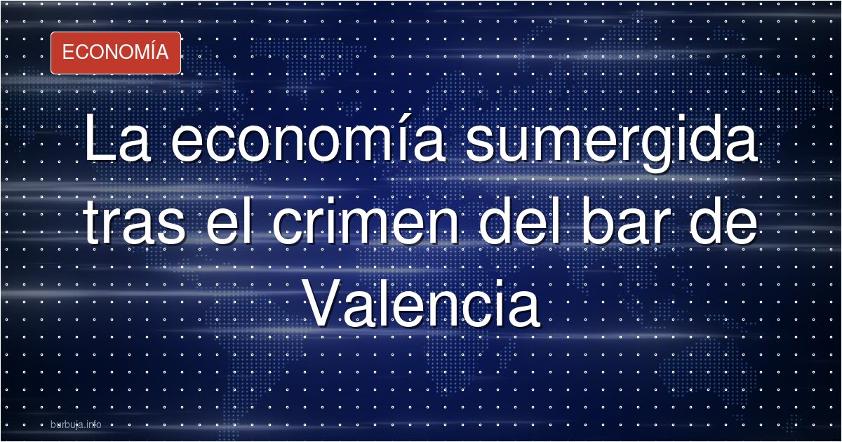 El bar fantasma de Valencia: sin clientes y con un crimen confeso
