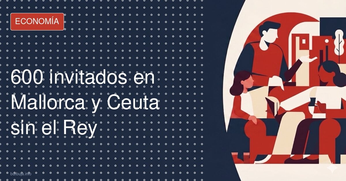 El rey que convoca a Ceuta en Mallorca en plena crisis