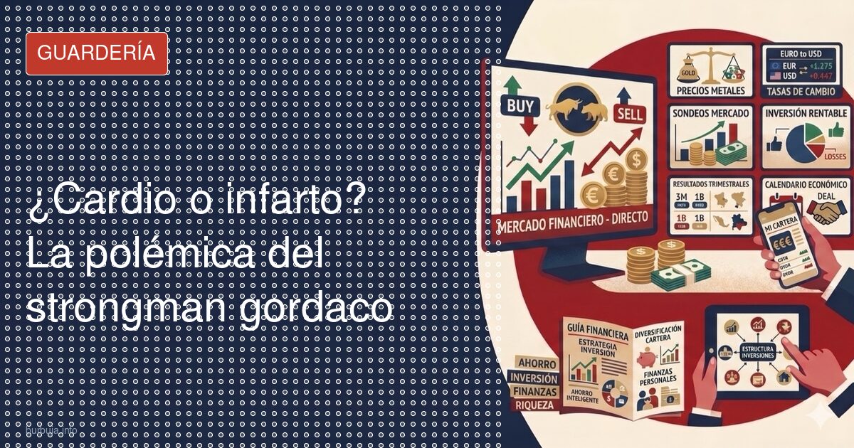 ¿Cardio o infarto? La polémica del strongman gordaco