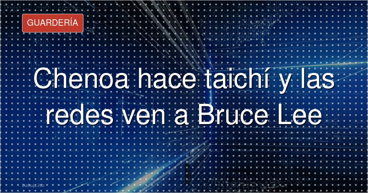 Chenoa en modo Bruce Lee: la pose que divide a las redes