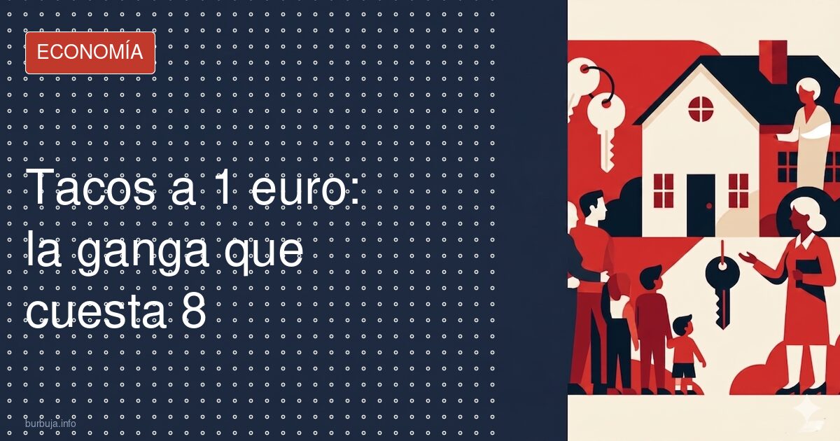 Tacos a 1€: el resultado del precio gancho en Barcelona