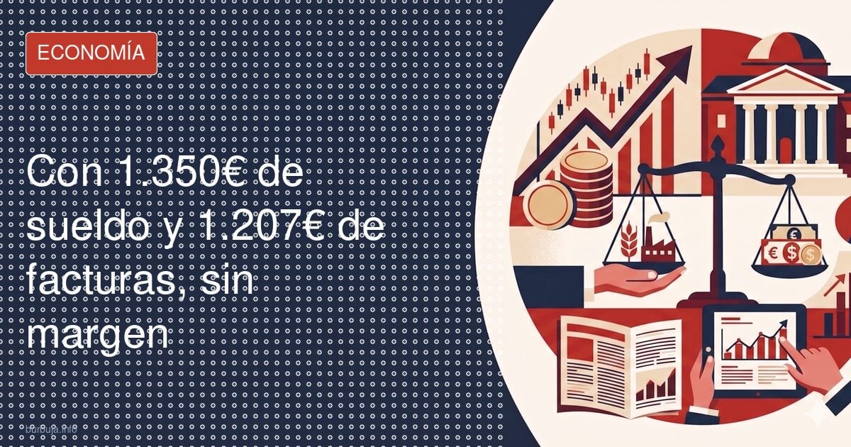 Vivir con 1.350€: la trampa de pagarlo todo a plazos