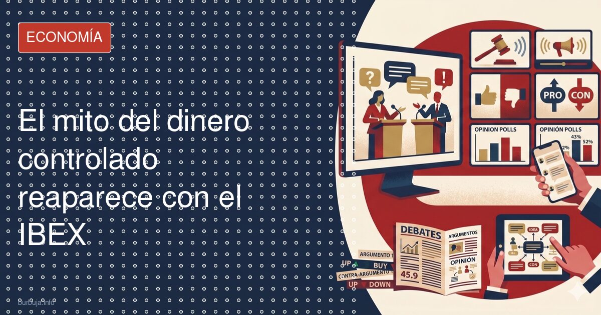 El cuento del IBEX manipulado: la teoría que nunca pasa de moda