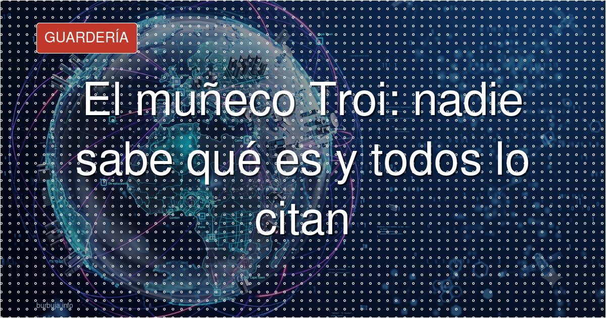 Troi no es un muñeco y todos lo somos: el gran misterio