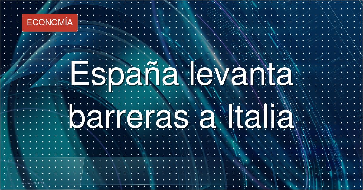 Sánchez frena a turistas italianos, no a la migración