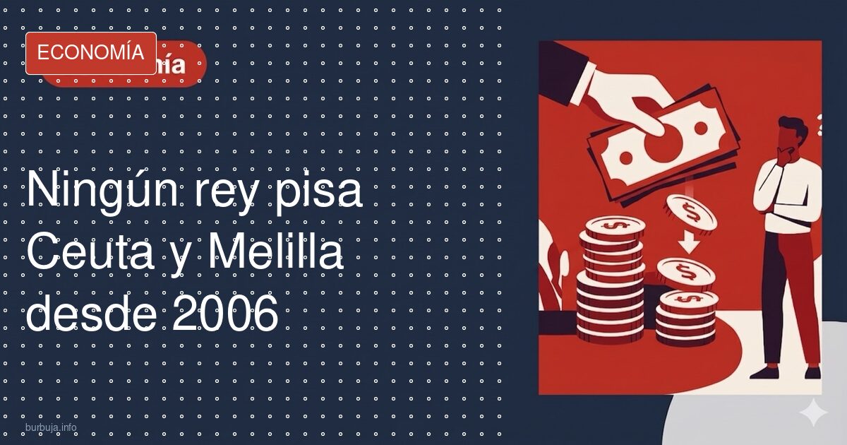 Ceuta y Melilla, 19 años sin rey y sin explicación