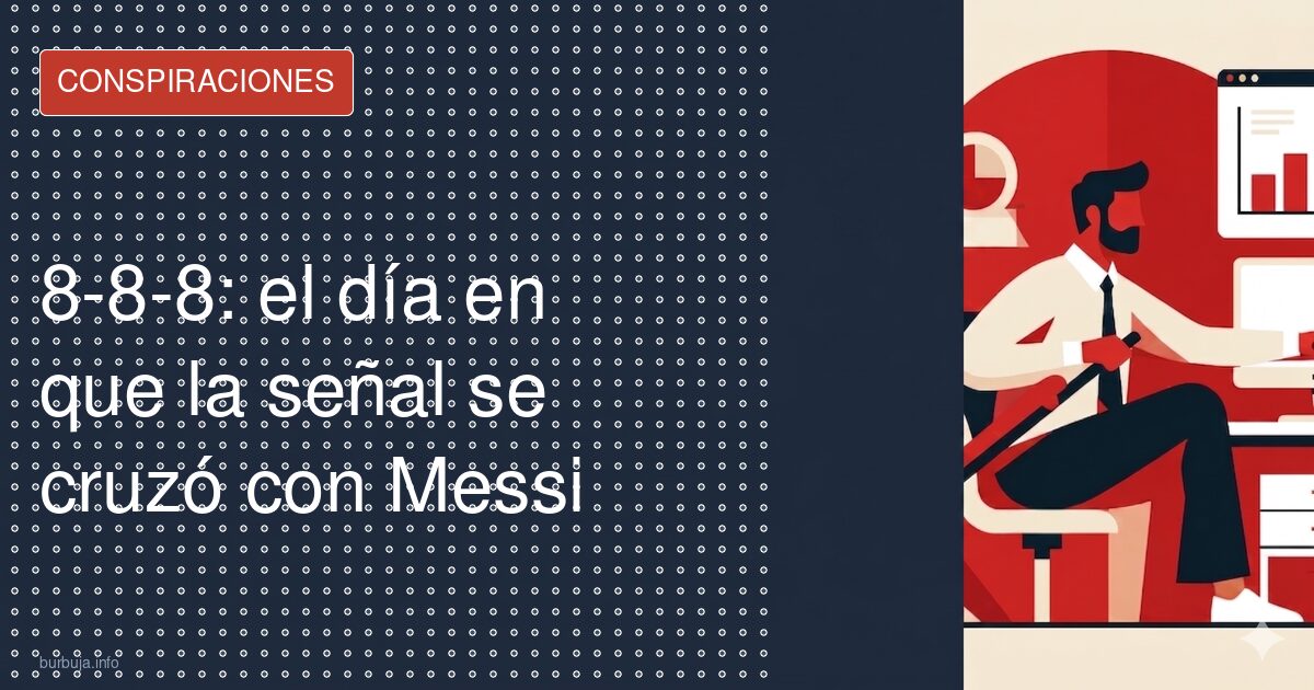 8-8-8: el día en que la señal se cruzó con Messi