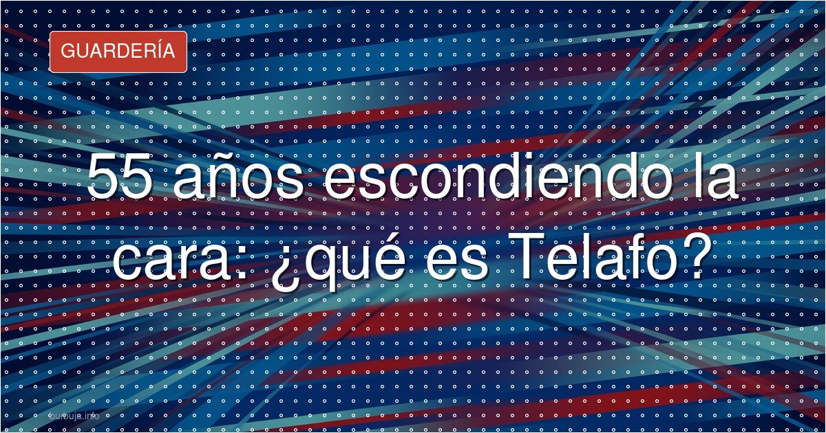55 años escondiendo la cara: ¿qué es Telafo?