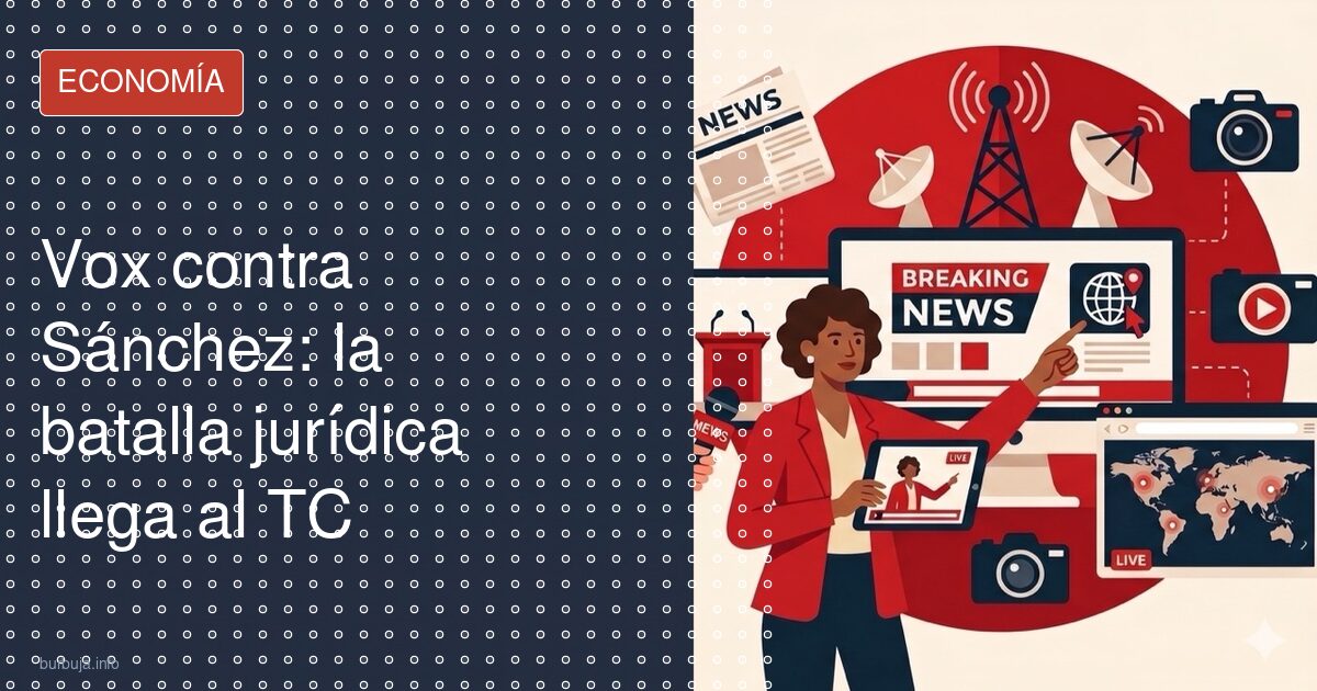 El TC, clave en la querella de Vox contra Sánchez