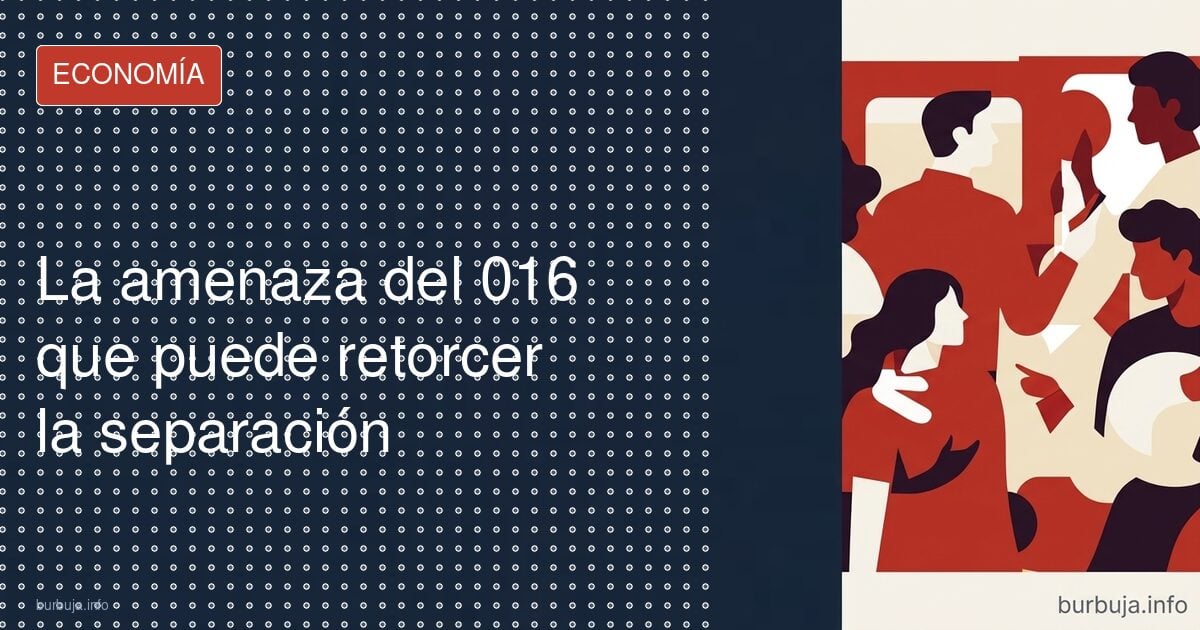 Piso en propiedad, pareja sin empleo y la amenaza del 016