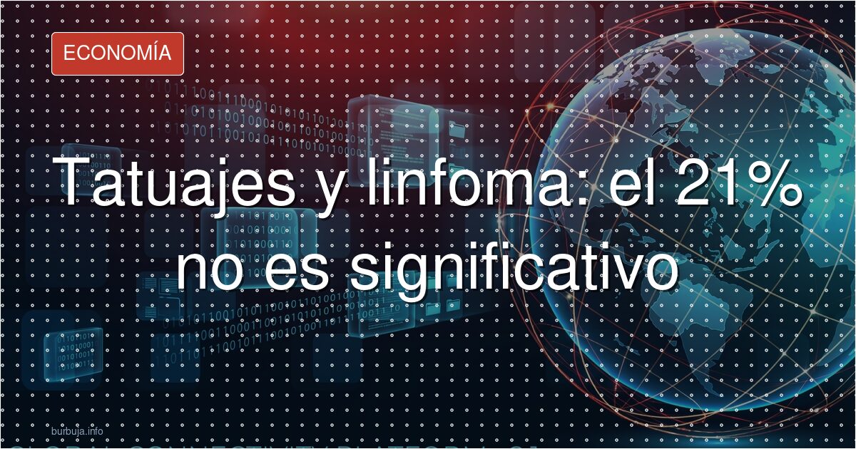 Tatuajes y linfoma: el 21% que no es lo que parece