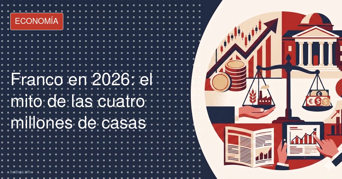 El mito económico de Franco que resucita en 2026