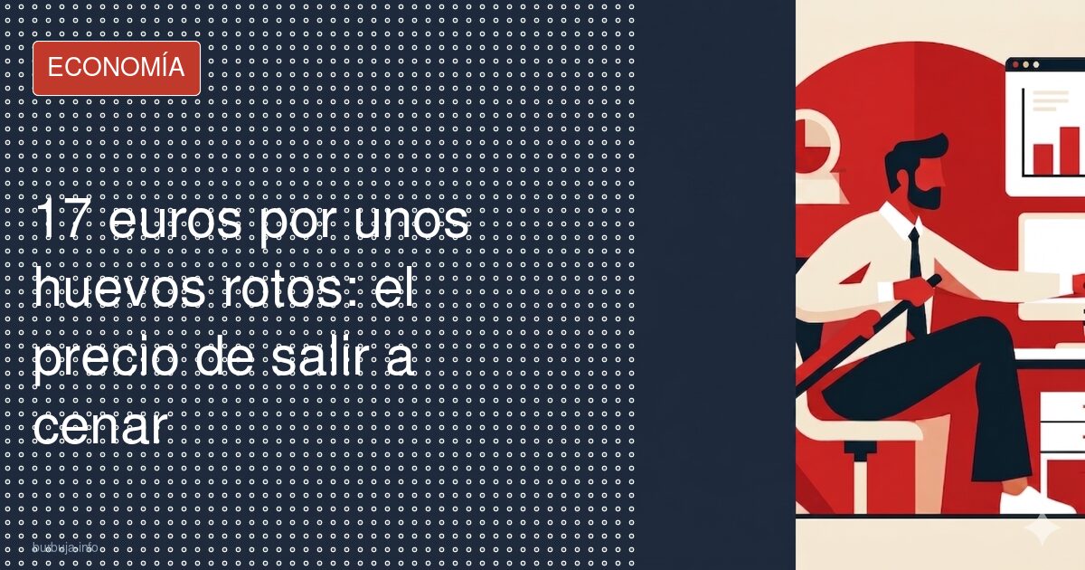 17 euros por unos huevos con jamón: ¿estamos locos?