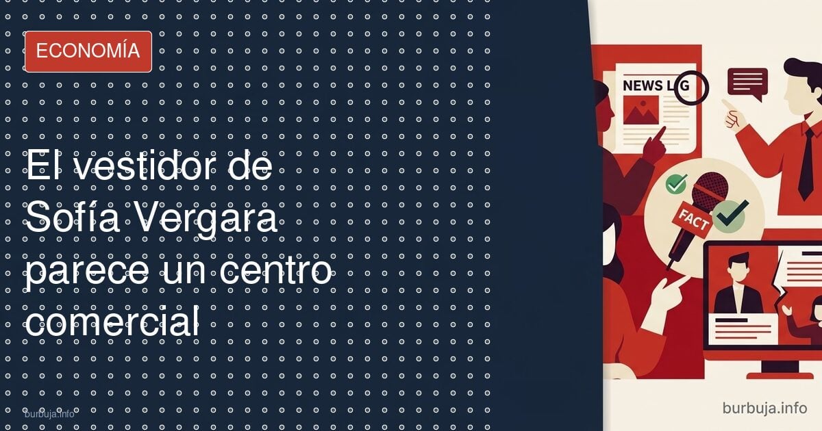 El vestidor de Sofía Vergara que parece El Corte Inglés